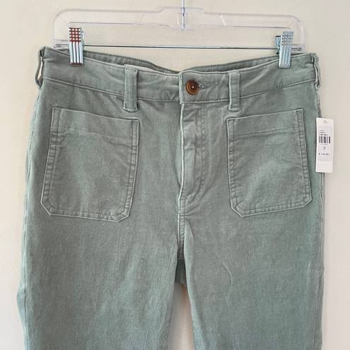 Pilcro Anthropologie NEW High Rise Stretch Corduroy Skinny Jeans Mint Green