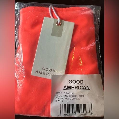 Good American  Always Fit Tiny Ties Bikini Bottom