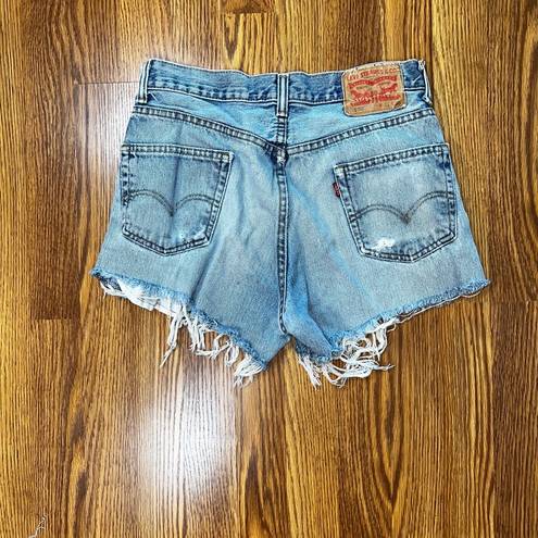 Levi’s Funky Vintage  550 Cutoff Jean Shorts!