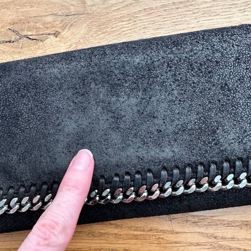 Stella McCartney  Falabella Continental Wallet in Black