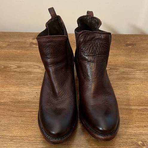 Krass&co Vintage Shoe  Brown Leather Chelsea Boots