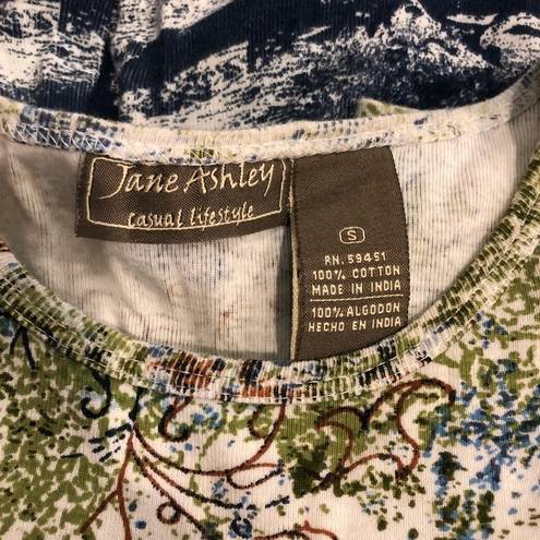 Jane Ashley  ‘Italia’ soft cotton Top size S