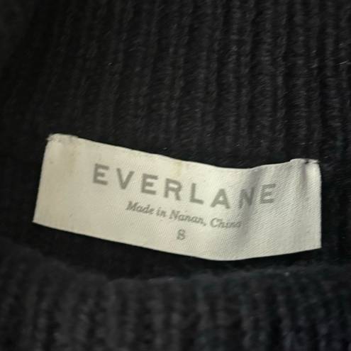 Everlane  navy blue sleeveless ribbed turtleneck sleeveless sweater