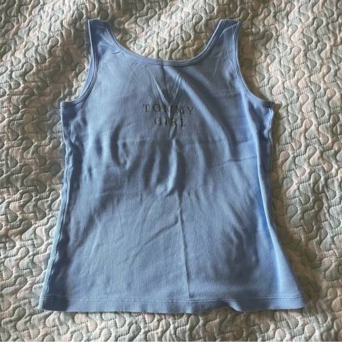 Tommy Hilfiger Vintage  Light Blue Tank