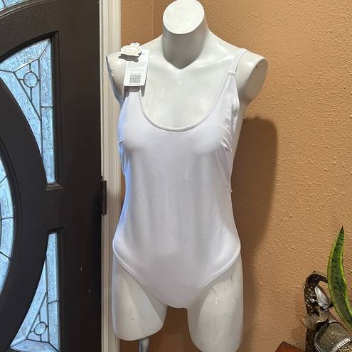 One Piece Pretty Garden new  swimsuit white