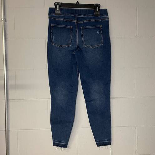 Spanx  High Waisted Distressed Skinny Jeans || size large