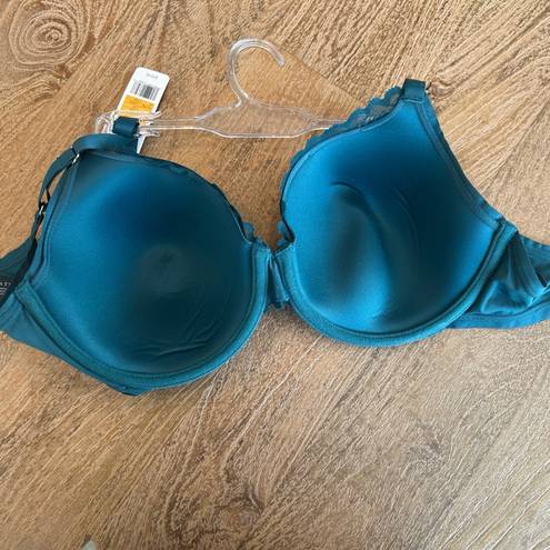 Natori  Refined Teal Contour Underwire Bra. NWT. 34DD.