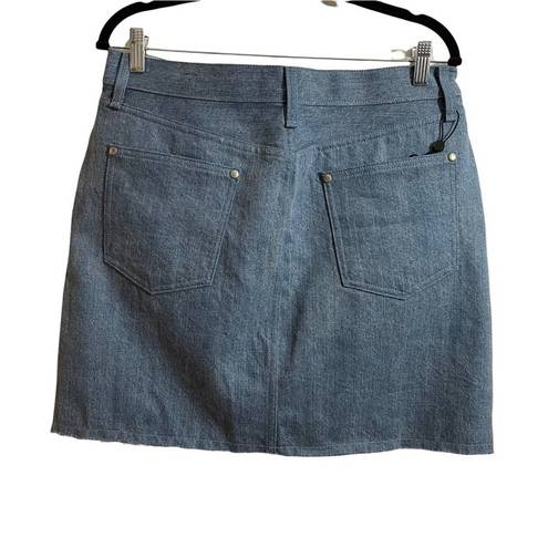 Rag and Bone  Double Blues Moss Denim Skirt NWT