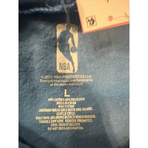 Nba  Warriors Oversized Graphic Hoodie Blue Women's Large NWT