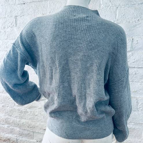 Popsugar sweater color gray spandex size M cotton new