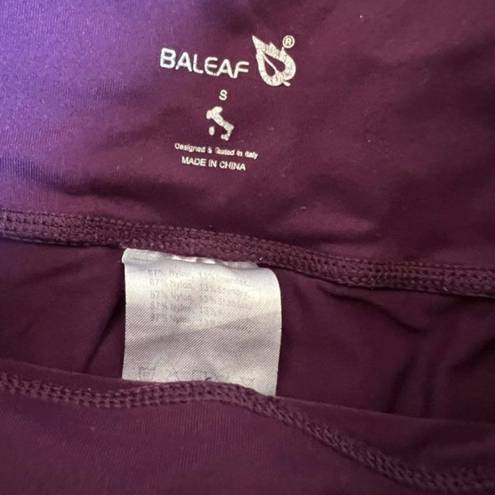 Baleaf  small purple leggings