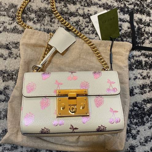 Gucci  Padlock Small Berry Shoulder Bag