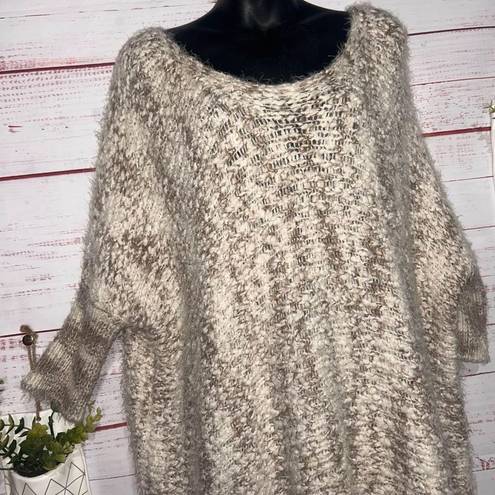 Umgee Boutique Chunky Knit Tunic Sweater | Oversized Small