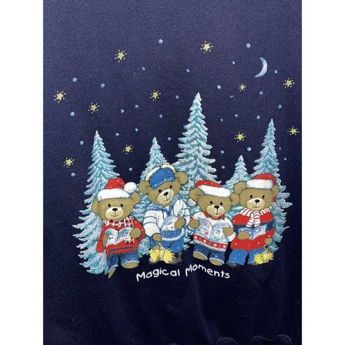 Brooks Bobbie  Christmas Magical Moments Pullover Sweatshirt Women's Size 18-20