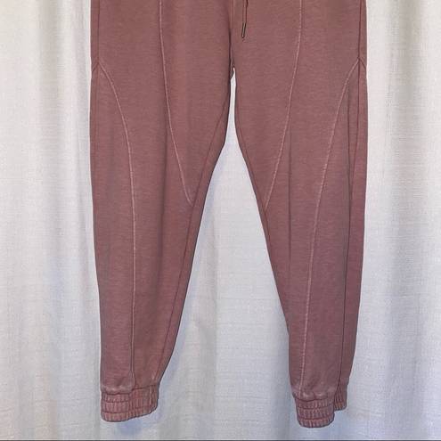 7 For All Mankind “Mauve” Dyed Drawstring Relaxed Jogger Sweatpants Medium 🆕