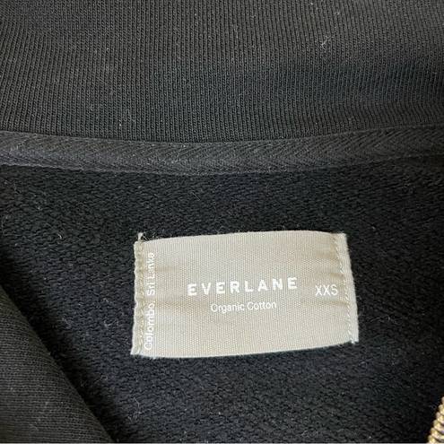 Everlane  The Track Half Zip in Black