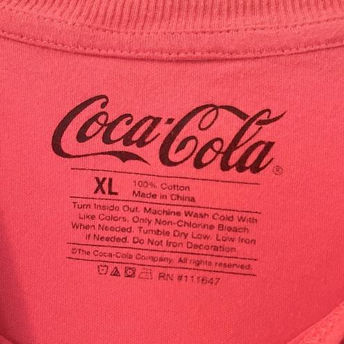 Coca-Cola Vintage “ Classic” Cropped Short Sleeve Graphic T-Shirt