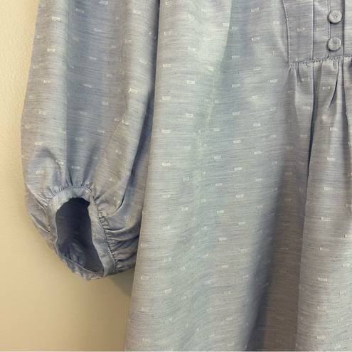 Tuckernuck  Pomander Place Chambray Inara Long Sleeve Blosue Size Small