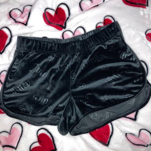 Juicy Couture Velour Shorts Small