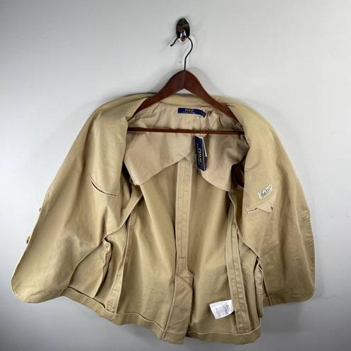 Polo  Ralph Lauren Khaki Mckenzie Twill Blazer Sports Jacket Size 6