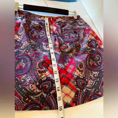 Lady Hagen golf skort in paisley size 4