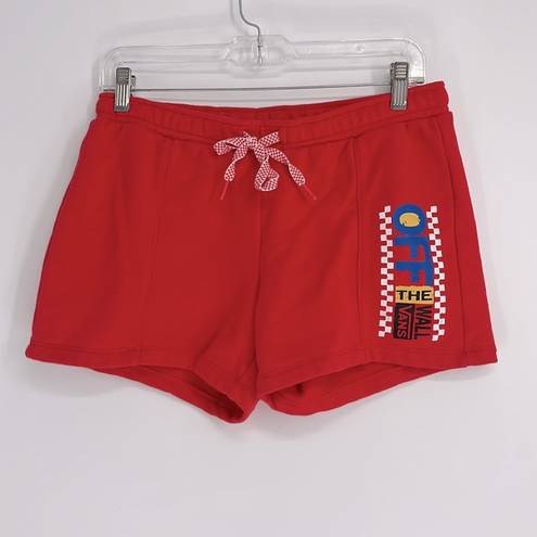 Vans  Off The Wall Avenue Shorts in Red Poppy Size Small