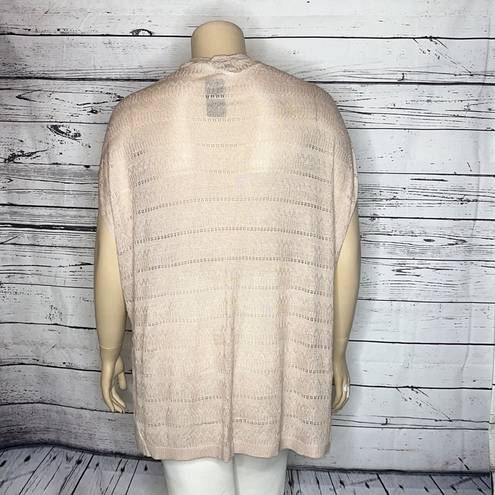 Torrid  NWT Sz. 1/2 Mushroom Beige Open Front Lightweight Kimono Sweater Cardigan