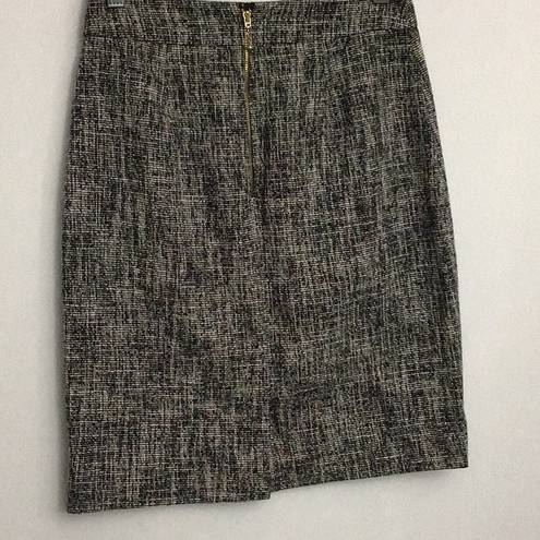 Kate Spade  Tweed Judy Pencil Skirt SIze 00 B & W