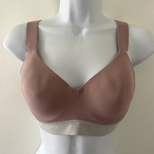 Natori  Bra Womens 34C Rose Beige Dynamic Convertible Contour Sports