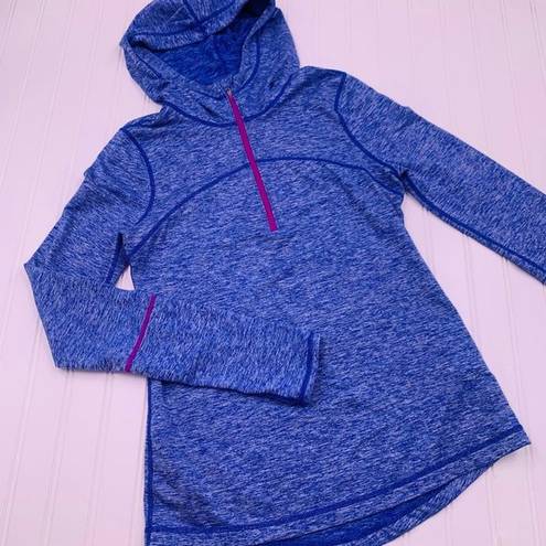 Z By Zella  Women's Frost Tech Half Zip Hoodie Sz‎ S Pullover Sweater Purple