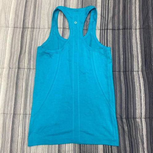 Lululemon  Blue Swiftly Tech Racer back tank top 4