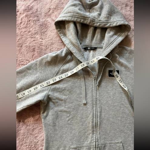 The North Face  Women’s Full Zip Hoodie Gray Sweater Long Sleeve Size Small