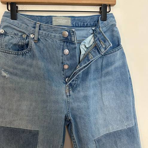 Everlane - The Curvy ’90s Cheeky Jeans Patch Straight Leg Extra High-Rise