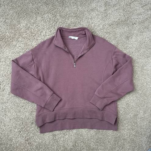 Hippie Rose Purple Quarter Zip