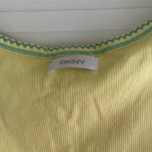 DKNY  Yellow Tank Top