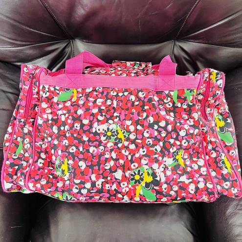 Simply Southern  Pink Colorful Overnight Duffle Travel Tote Bag ~ Luggage