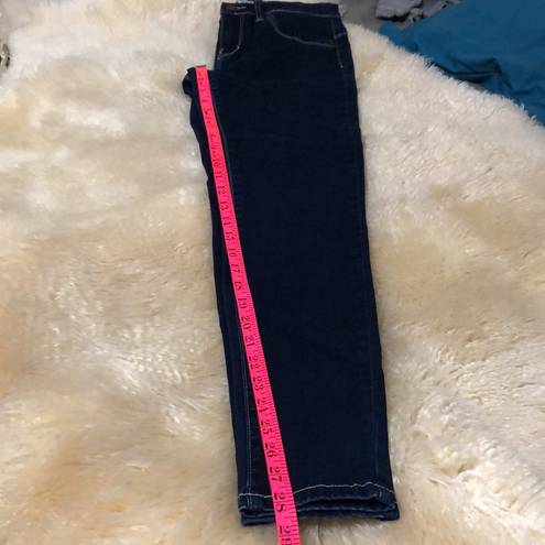 Ymi Dark blue denim skinny jeans size 9