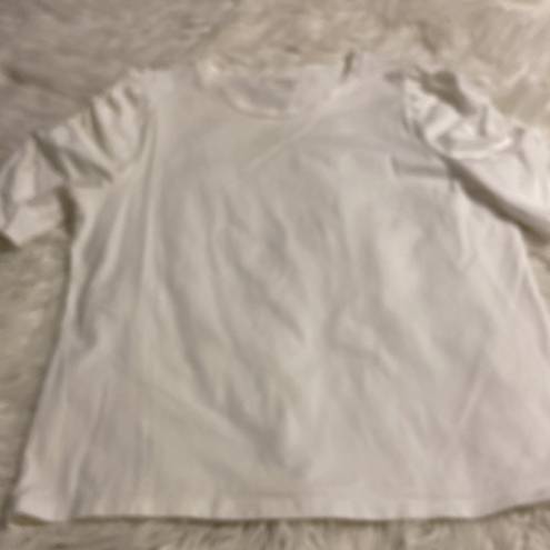 Kate Spade  New York Shirt size XL excellent condition color white length 24”