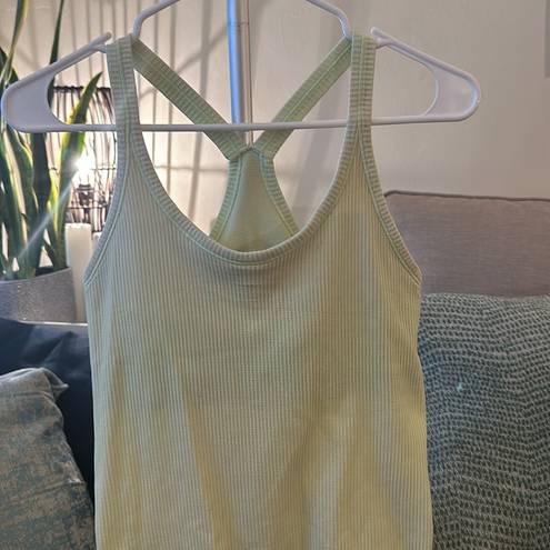 Lululemon  Ebb to Street Tank Cut the inside band of sown in bra 3 times size 8