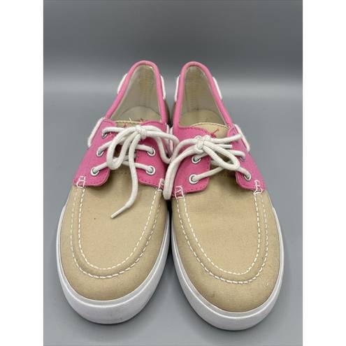 Polo  Ralph Lauren Womens Lilia Sneakers Pink Tan  10