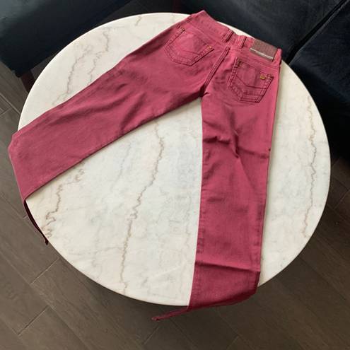 Prada Authentic Jeans in light maroon ♥️ Size W 26