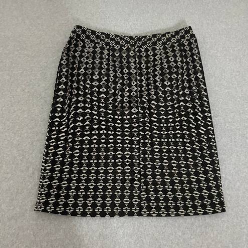 Coldwater Creek  Pencil Skirt Women 14 Black Classic Core