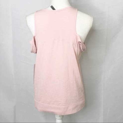 Vimmia  cold shoulder pink tank top NWT TB1