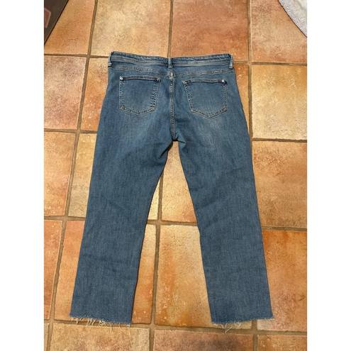 Pilcro  cropped straight leg jeans size 31