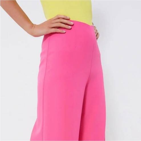 Tuckernuck  Pomander Place High Rise Hot Pink Wide Leg Pants New Size XS