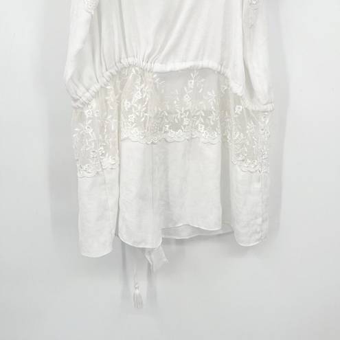 In Bloom  By Jonquil Womens Lace Wedding Night Lingerie Romper Playsuit Size L