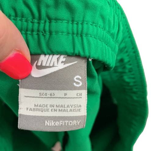 Nike  Green/White Running Shorts