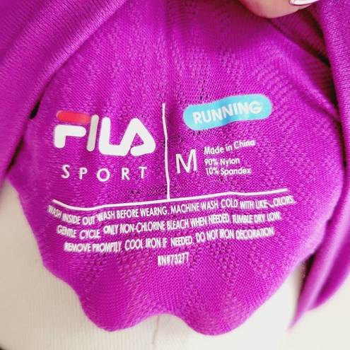 FILA  magenta performance ¼ zip size medium