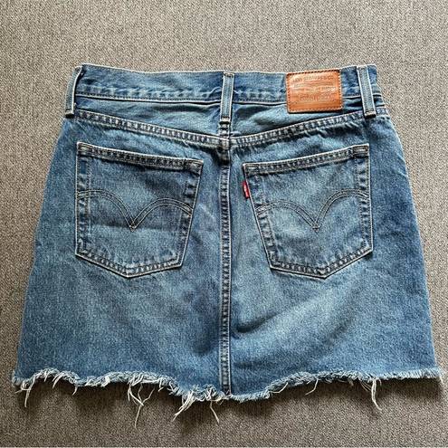 Madewell Levi’s // Denim Button Fly Skirt