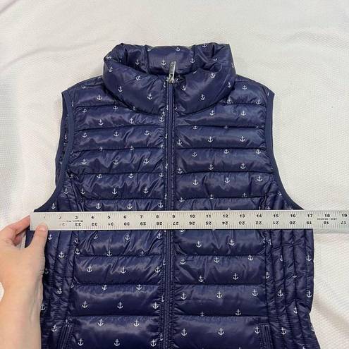 Tommy Hilfiger  Blue Anchor Thin Puffer Vest